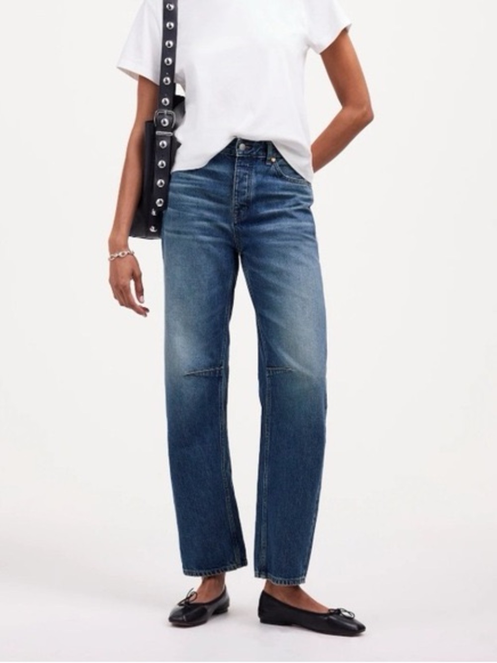 Madewell Darted Barrel Jeans SZ 31